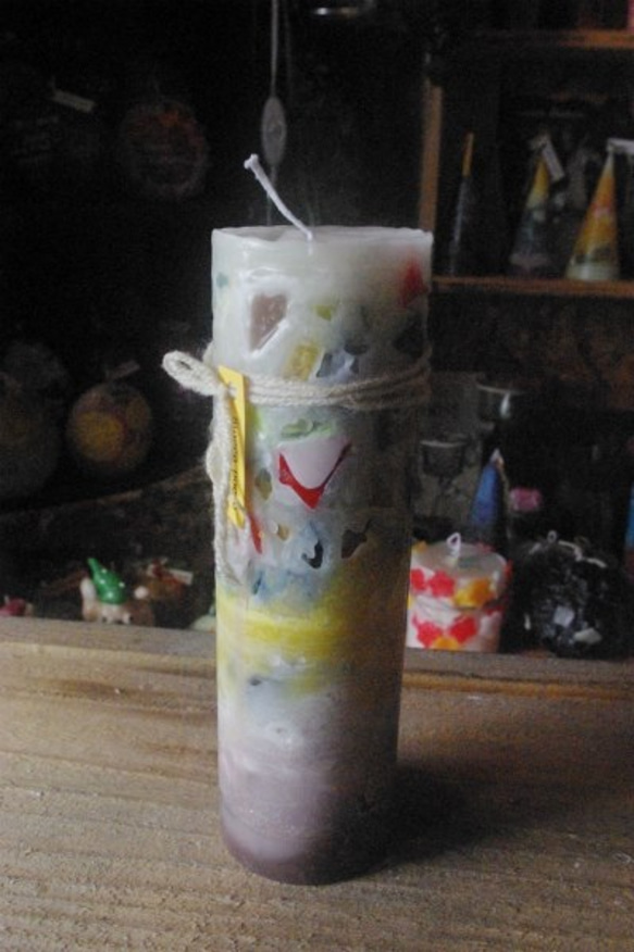 candle　tall円柱wide6.5ｃｍ　ｃ3064 2枚目の画像