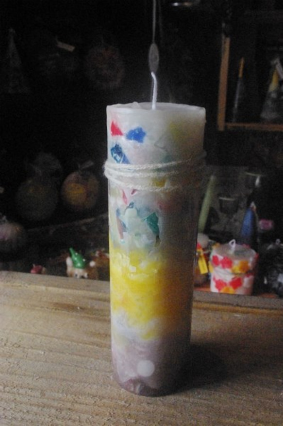 candle　tall円柱wide6.5ｃｍ　ｃ3064 4枚目の画像