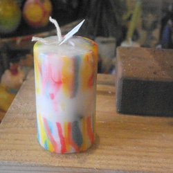 candle　円柱wide6ｃｍ　ｃ3044 1枚目の画像