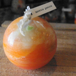 キャンドル　球体8cm　ｃ3365 2枚目の画像