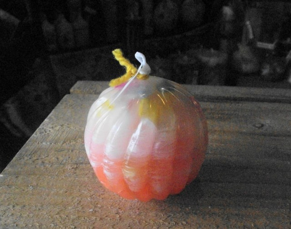 キャンドル　ツイスト球体７cm　ｃ3721 3枚目の画像