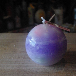 キャンドル　球体８cm　ｄ１７ 1枚目の画像