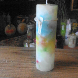 candle　tall円柱wide6.5cm　ｄ６６３ 1枚目の画像