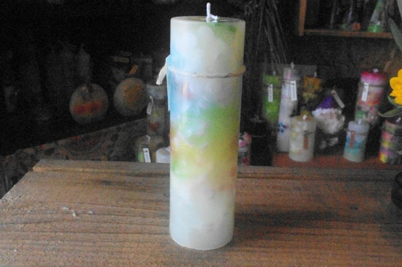 candle　tall円柱wide6.5cm　ｄ６６３ 3枚目の画像