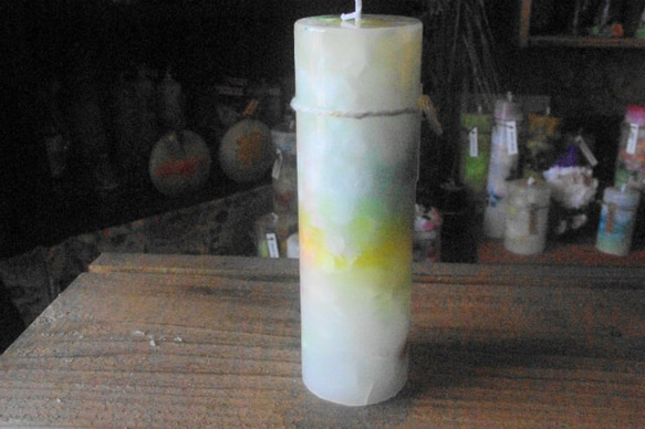 candle　tall円柱wide6.5cm　ｄ６６３ 6枚目の画像