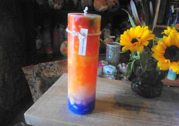 candle　tall円柱wide6.5cm　ｄ６７０ 1枚目の画像