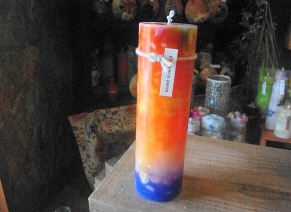 candle　tall円柱wide6.5cm　ｄ６７０ 2枚目の画像