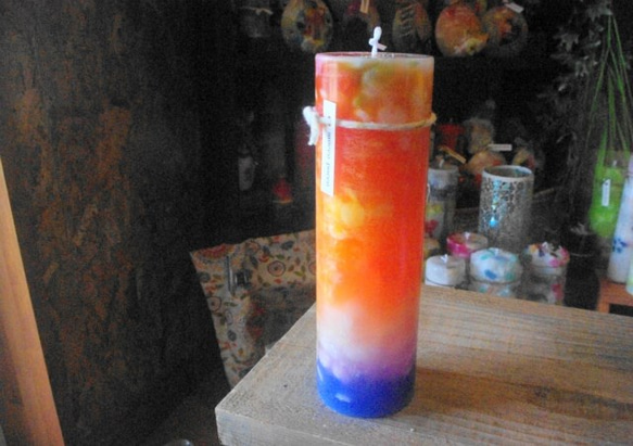 candle　tall円柱wide6.5cm　ｄ６７０ 3枚目の画像