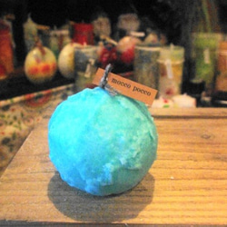 candle　球体8ｃｍ　ｄ８３６ 1枚目の画像