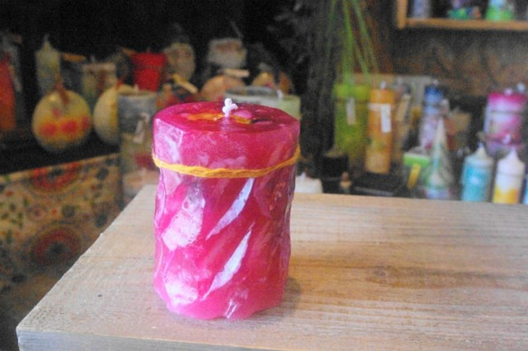candle　削り円柱wide8ｃｍ　ｄ８３８ 4枚目の画像
