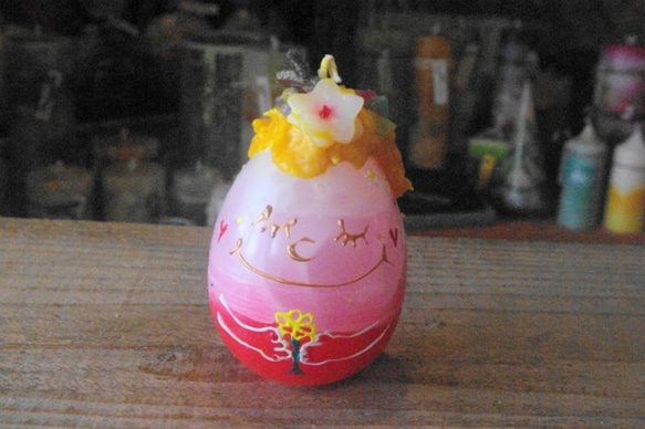 candle　egg中サイズ　ｄ８４３ 1枚目の画像
