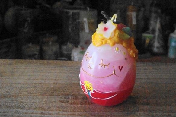 candle　egg中サイズ　ｄ８４３ 3枚目の画像