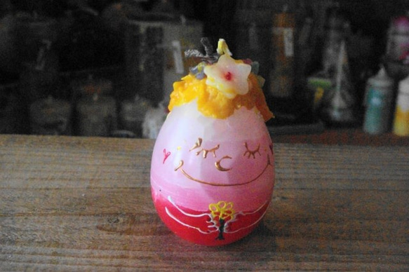 candle　egg中サイズ　ｄ８４３ 5枚目の画像