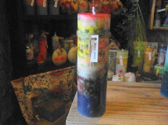 candle　tall円柱wide6.5ｃｍ　ｄ８７３ 1枚目の画像