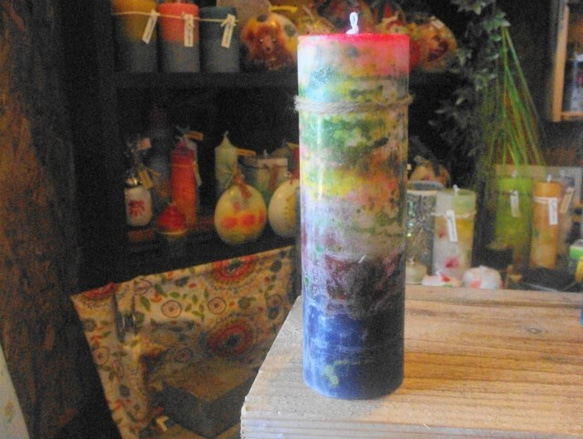 candle　tall円柱wide6.5ｃｍ　ｄ８７３ 4枚目の画像