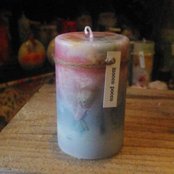 candle　円柱wide7ｃｍ　ｄ９０９ 2枚目の画像