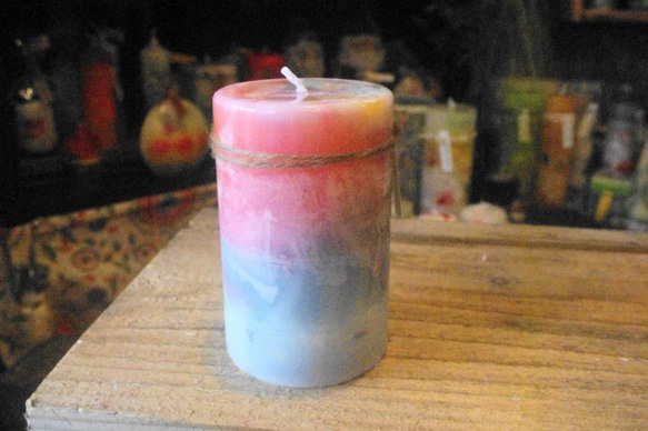 candle　円柱wide7ｃｍ　ｄ９０９ 3枚目の画像