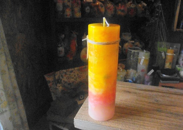 candle　tall円柱wide6.5ｃｍ　ｄ１０２１ 3枚目の画像