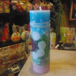 candle　tall円柱wide6.5ｃｍ　d1024 3枚目の画像