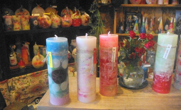 candle　tall円柱wide6.5ｃｍ　d1024 6枚目の画像