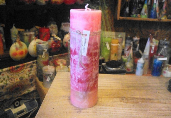 candle　tall円柱wide6.5ｃｍ　ｄ１０２７ 1枚目の画像