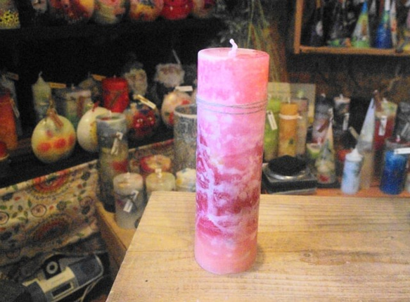 candle　tall円柱wide6.5ｃｍ　ｄ１０２７ 5枚目の画像