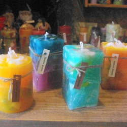 candle　四角柱　ｄ１２３７ 5枚目の画像