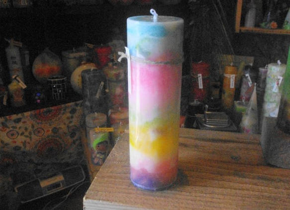 candle　tall円柱wide6.5ｃｍ　ｄ１２４０ 2枚目の画像