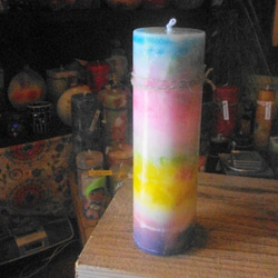 candle　tall円柱wide6.5ｃｍ　ｄ１２４０ 4枚目の画像