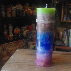 candle　少し大きめ円柱wide8ｃｍ　ｄ１２４７ 3枚目の画像