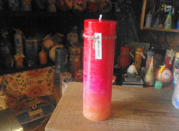 candle　tall円柱wide6.5ｃｍ　ｄ１３３１ 1枚目の画像