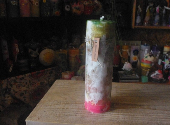 candle　tall円柱wide6.5cm　　ｄ１７７０ 2枚目の画像