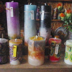 candle　tall円柱wide6.5ｃｍ　ｄ１９１８ 6枚目の画像