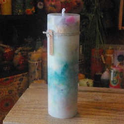 candle　tall円柱wide6.5ｃｍ　ｄ１９６２ 2枚目の画像