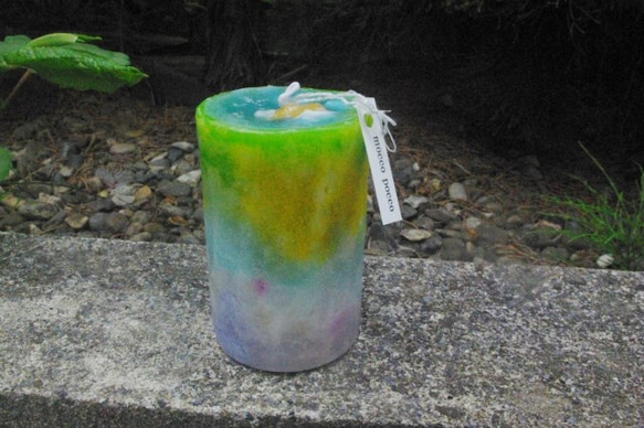 candle　円柱wide7ｃｍ　ｄ２０82 6枚目の画像