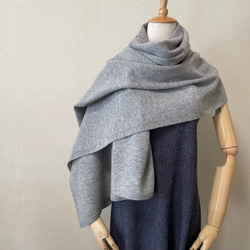 weakendシルクニット ストール グレー weakendシルクニット ストール グレー Order】シルクニット