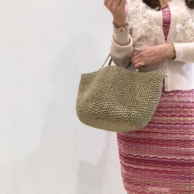 ＝受注製作商品＝　キラキラマルシェバッグ『Ｃｏｏｌ』シャンパンゴールド