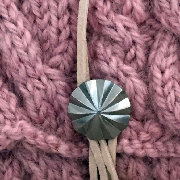 ニットクラッチバッグ『Ｃａｂｌｅ』ピンク 