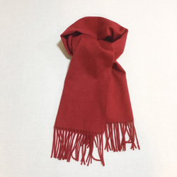 ❤お得なお品❤クリーニング済み カシミヤウールマフラー レッド エルメス ❤お得なお品❤クリーニング済み カシミヤウールマフラー レッド エルメス