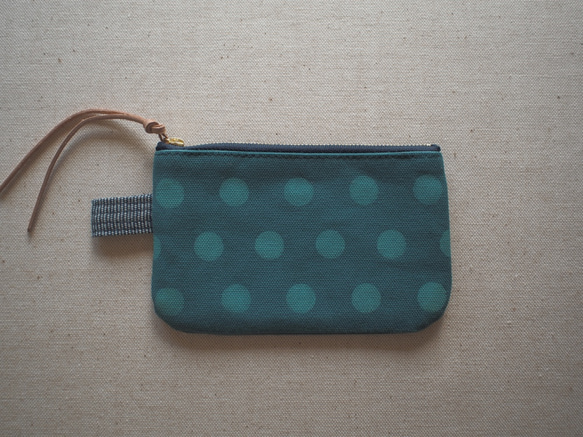 Polka Dot Pouch M / Seto Iro 第1張的照片