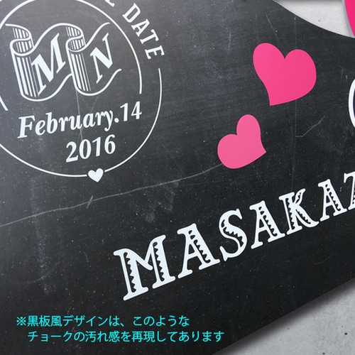 フォトブース/B1【ナチュラルリース風フラワーブラックボード】BP006