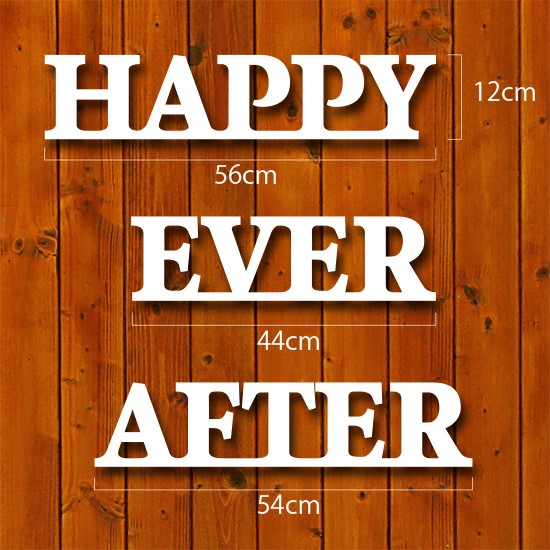 イニシャルプロップス【HAPPY EVER AFTER】30mm厚 WL014