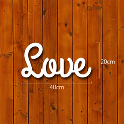 イニシャルプロップス【Love】30mm厚 WL019 1枚目の画像