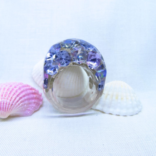 スワロフスキー レジンのリング 指輪・リング brillante 通販