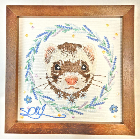 Embroidery Art　 オーダー刺繍 1枚目の画像