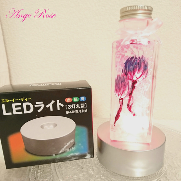 LEDライト電池付き ハーバリウムのディスプレイに！ 3枚目の画像