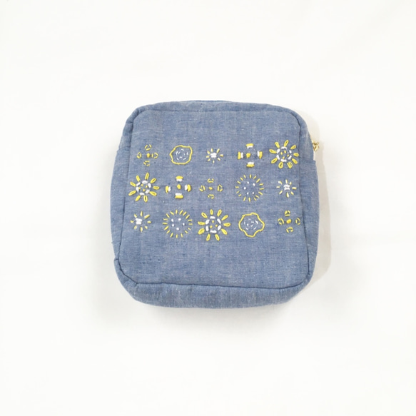 袋[收穫]夏天天藍×檸檬色 第1張的照片