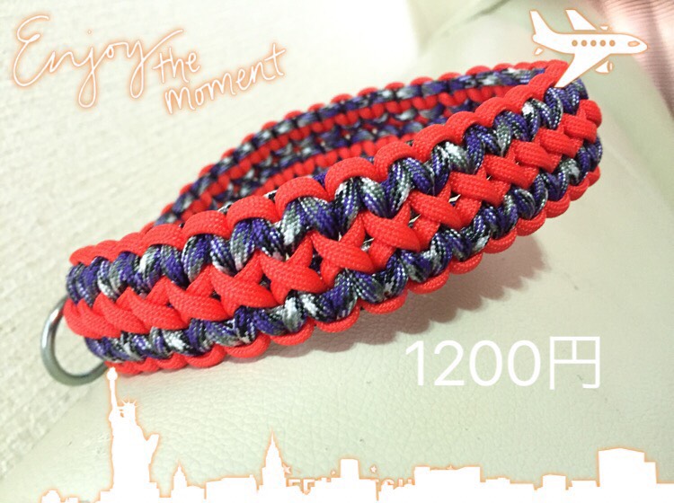 パラコード首輪 リード・首輪 たむお 通販 2271407｜Creema