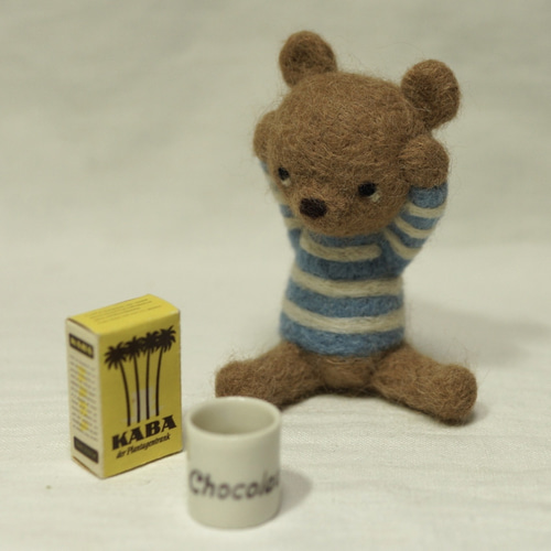 羊毛ニードルフェルト ふたつとないオリジナルデザインのキャラクター