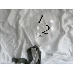 〈Balloon〉ハーフバースデー（3個set）|  パーティ | おうちスタジオ | バルーン | 風船 16枚目の画像